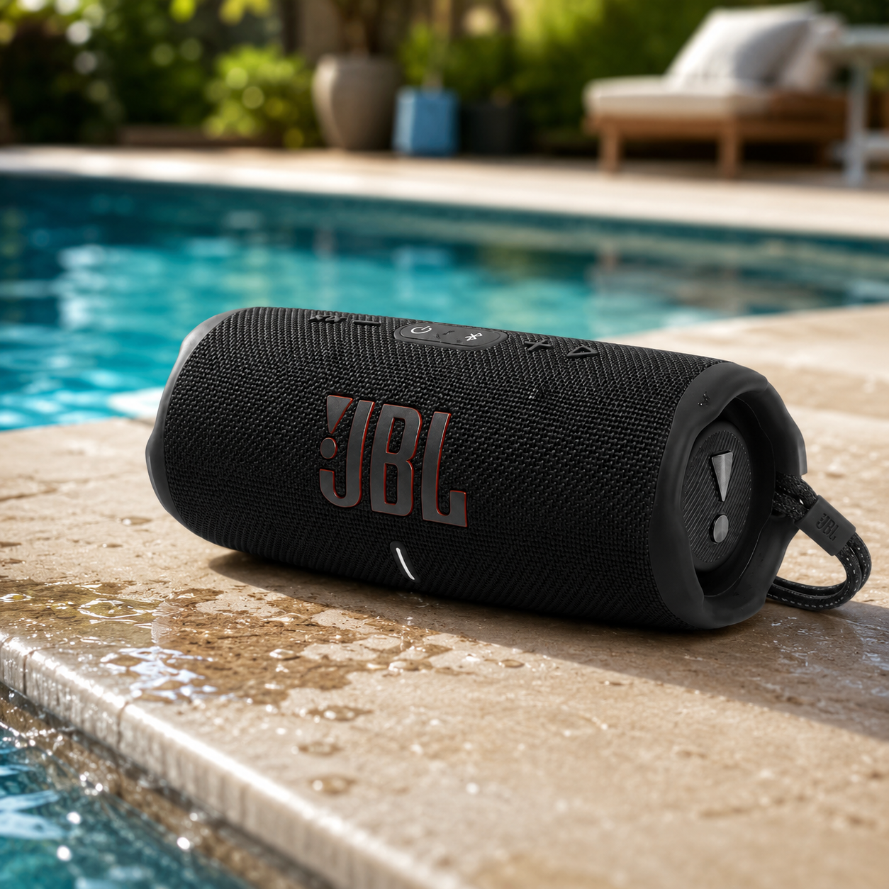 רמקול JBL Flip 7 עמיד למים ולאבק לשימוש בטיולים ובחוץ
