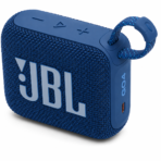 כפתורי השליטה וחיבור USB-C ברמקול JBL Go 4 כחול