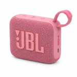 רמקול נייד JBL Go 4 – צליל עוצמתי בעיצוב קומפקטי- ורוד