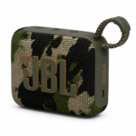 רמקול נייד JBL Go 4 Squad בעיצוב שטח על רקע לבן