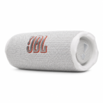 רמקול Bluetooth נייד JBL Flip 7 עם שמע עוצמתי ועמידות - לבן