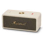 רמקול Marshall Emberton II נייד עם 30+ שעות סוללה - קרם