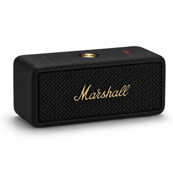 רמקול Marshall Emberton III נייד על רקע לבן