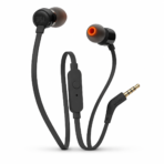 אוזניות JBL Tune 110 חוטיות In-Ear עם JBL Pure Bass- שחור