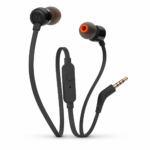 אוזניות JBL Tune 110 חוטיות In-Ear עם JBL Pure Bass- שחור