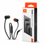 ⁦אוזניות JBL Tune 110 חוטיות In-Ear עם JBL Pure Bass- שחור⁩ – תמונה ⁦2⁩