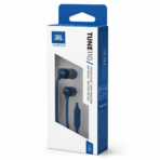 ⁦אוזניות JBL Tune 110 חוטיות In-Ear עם JBL Pure Bass- כחול⁩ – תמונה ⁦2⁩