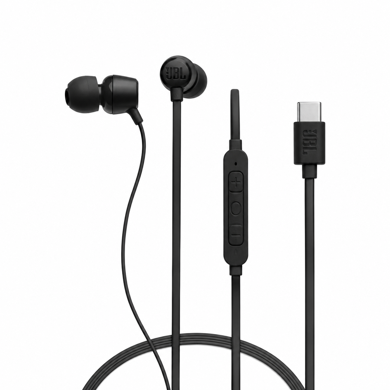אוזניות JBL Tune 310C USB-C חוטיות על רקע לבן