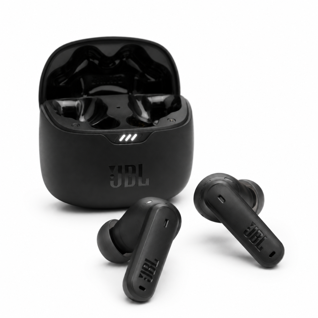 אוזניות JBL Tune Flex 2 עם מתאמי סיליקון ועיצוב פתוח