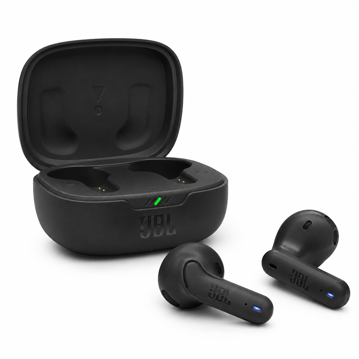 אוזניות JBL Wave Flex 2 בעיצוב פתוח עם גבעולים דקים