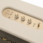 ⁦רמקול Marshall Woburn lll אלחוטי בעיצוב אייקוני ועוצמתי- קרם⁩ – תמונה ⁦2⁩