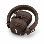 ⁦אוזניות Marshall Major V אלחוטיות עם 100+ שעות סוללה- חום⁩ – תמונה ⁦2⁩