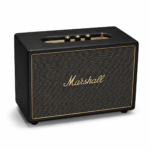 רמקול Marshall Woburn אלחוטי בעיצוב קלאסי על רקע לבן