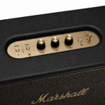 כפתורי השליטה והפרטים העליונים של רמקול Marshall Woburn
