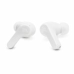 ⁦אוזניות אלחוטיות JBL Wave Beam עם בס עמוק ונוחות - לבן⁩ – תמונה ⁦2⁩