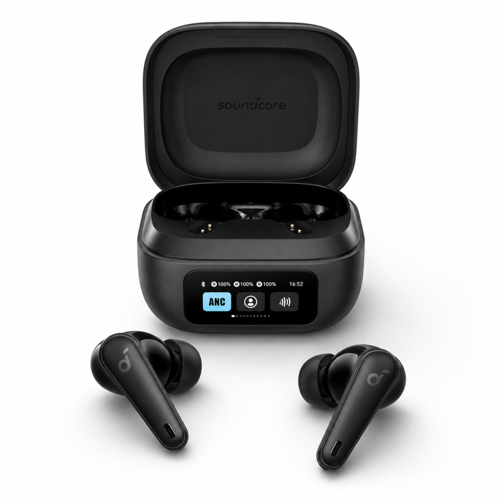 אוזניות אלחוטיות Anker Soundcore P41i עם קייס טעינה חכם