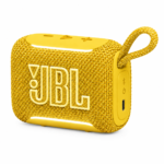 רמקול נייד JBL Go 5 עם Bluetooth, תאורה ועמידות - צהוב